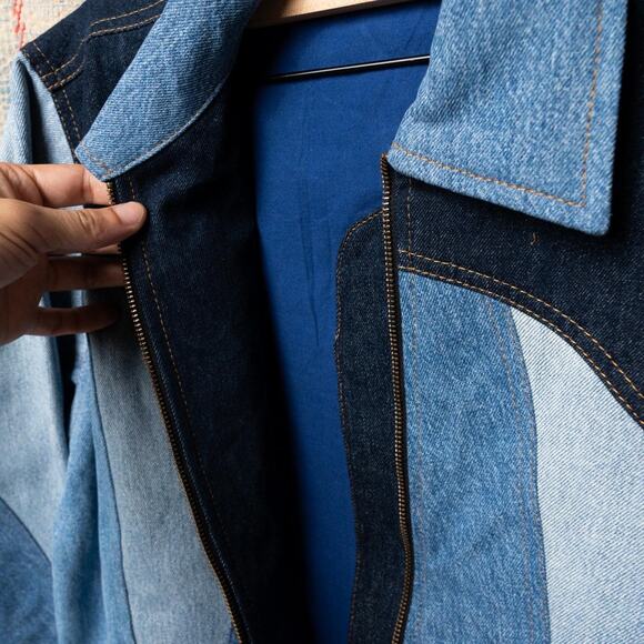 Upcycled levis denim jacket - Picture 7 of 7